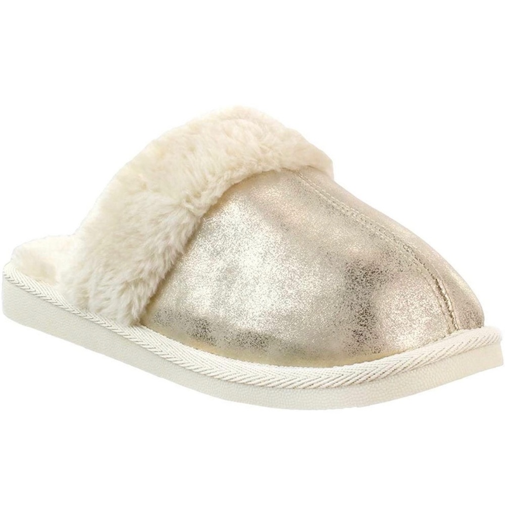 Like New Corky’s Gold Snooze Casual Slippers